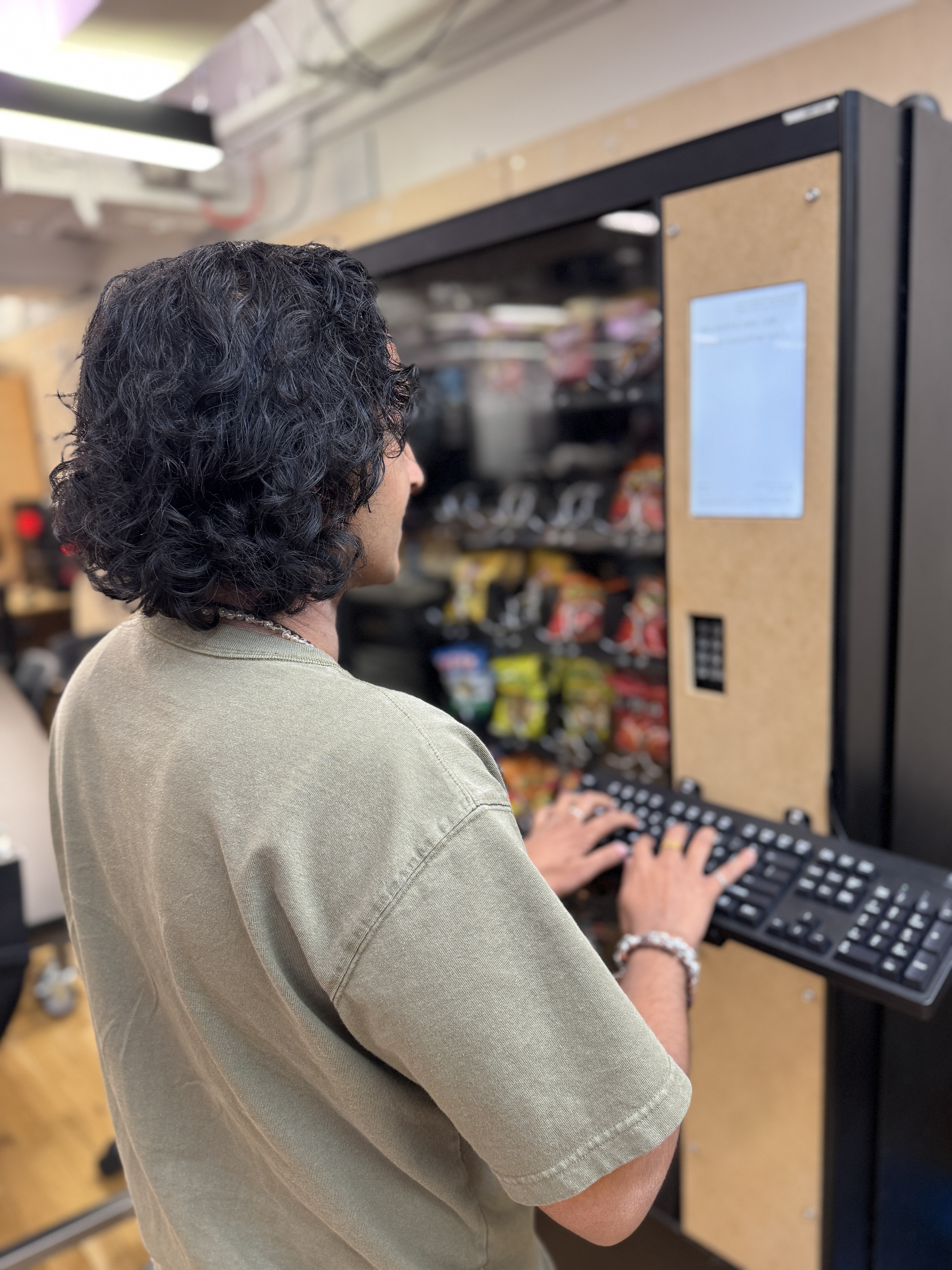 Type to pay terminal